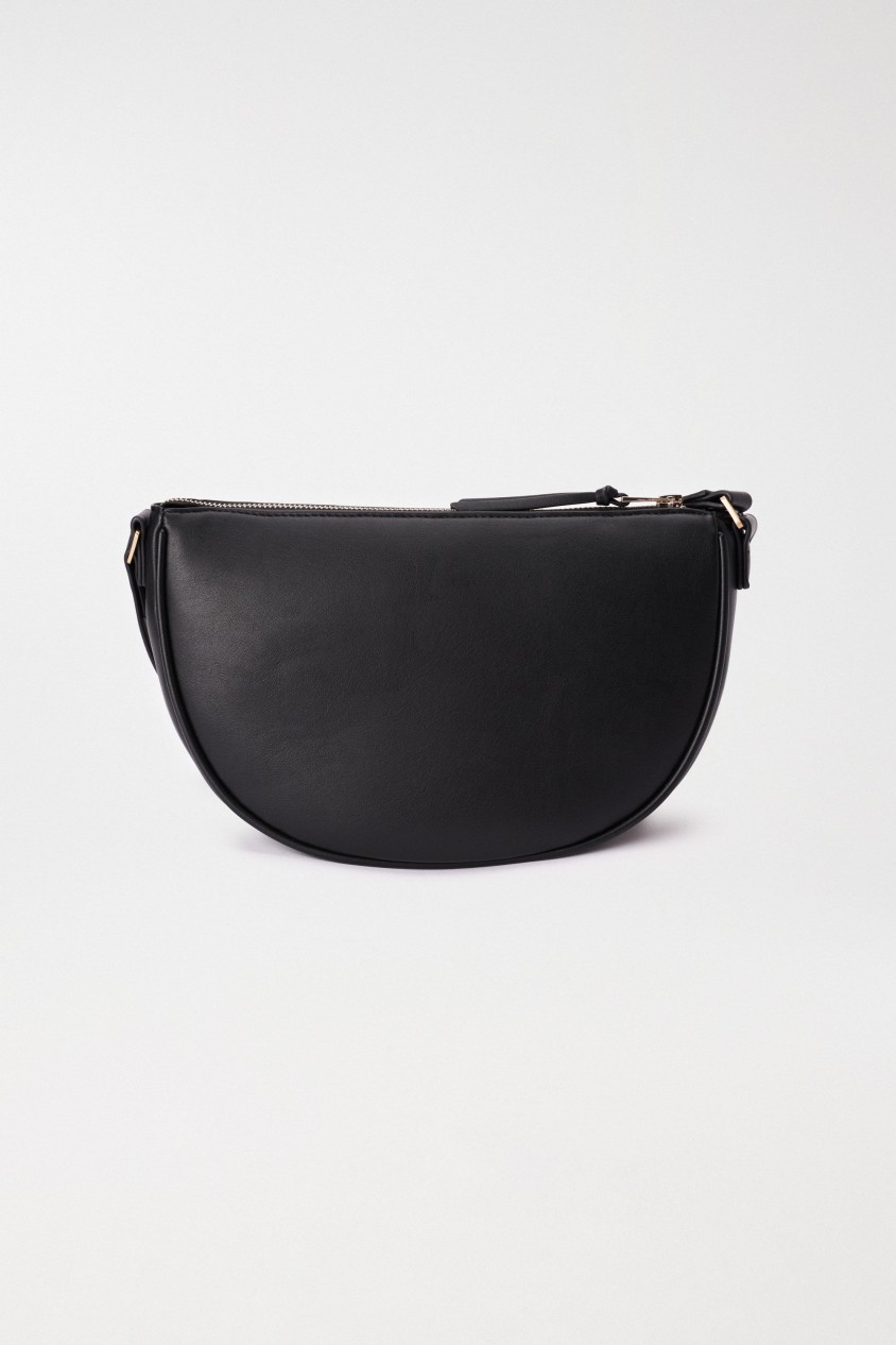 ROUNDED CROSSBODY HANDBAG