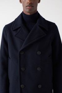 MANTEAU EN TISSU COURT