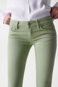 WONDER PUSH UP-JEANS, GRN