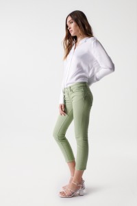 JEANS WONDER PUSH UP VERDES