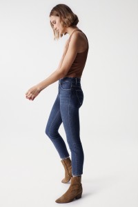 CROPPED DESTINY PUSH UP-JEANS, SLIM, MADALENA ABECASIS