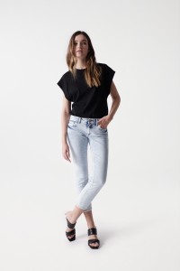 JEAN WONDER PUSH UP CROPPED SLIM