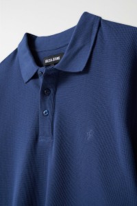 TEXTURED POLO SHIRT