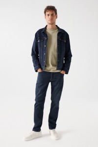 BLOUSON EN DENIM S-ACTIV REGULAR