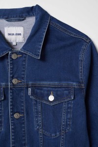 BLOUSON EN DENIM S-ACTIV REGULAR