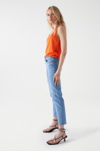 TRUE CROPPED SLIM JEANS