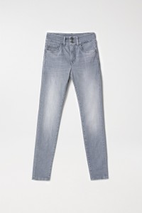 JEANS SECRET PUSH IN SKINNY COM BRILHANTES