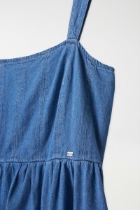 VESTIDO EM LIGHTDENIM