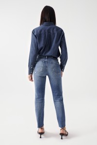 FAITH PUSH IN-JEANS MIT RISSEN