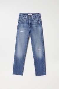 FAITH PUSH IN JEANS WITH RIPS