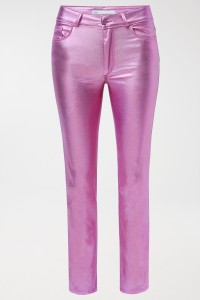 DESTINY PUSH UP TROUSERS WITH PINK COATING MADALENA ABECASIS