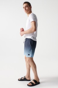 SWIMMING SHORTS WITH COLOUR DEGRAD