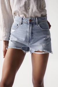 TRUE BLUE DENIM SHORTS