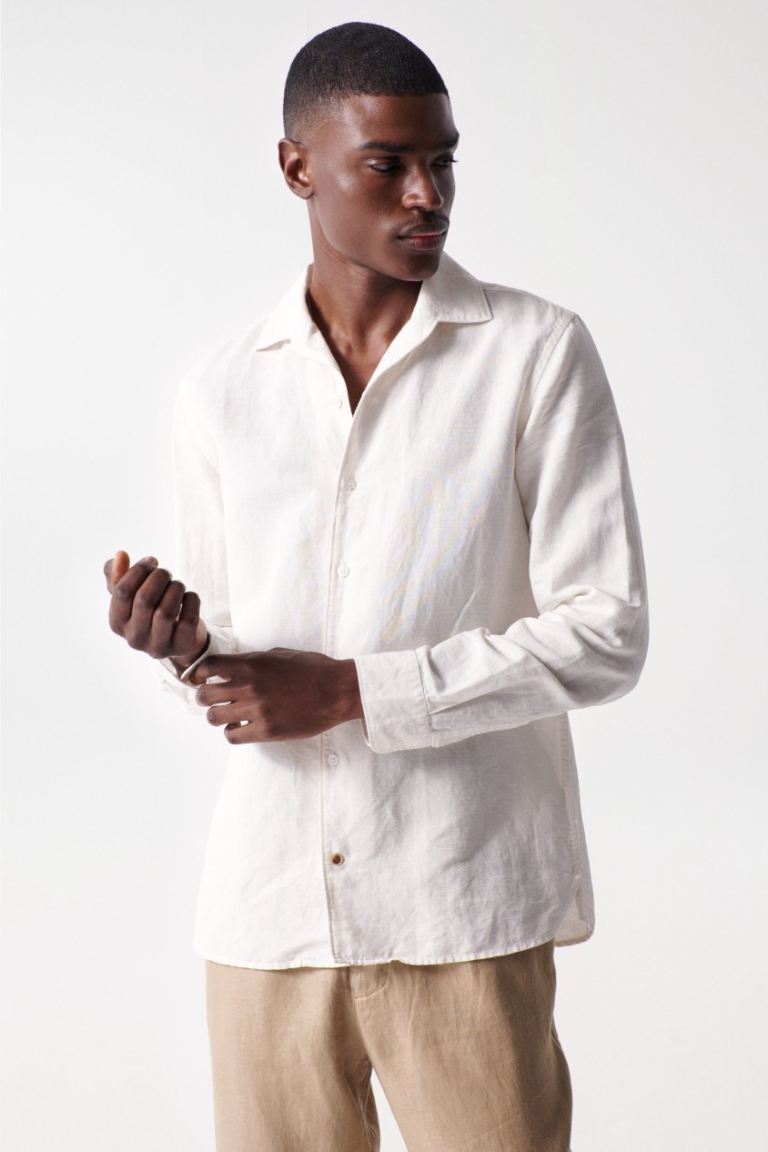 PLAIN LINEN SHIRT