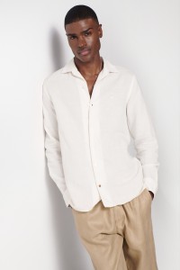 PLAIN LINEN SHIRT