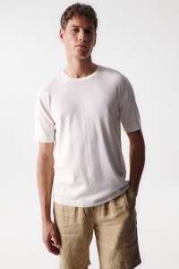 KNIT REGULAR T-SHIRT