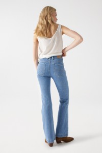 FAITH PUSH IN-JEANS MIT FRONTNAHT