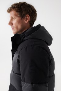 PUFFER-JACKE MIT KAPUZE