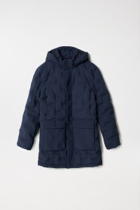 QUILTED JACKET WITH HOOD