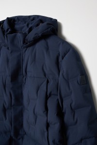 QUILTED JACKET WITH HOOD