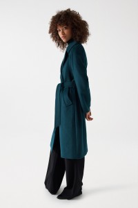 MANTEAU EN TISSU DE LAINE