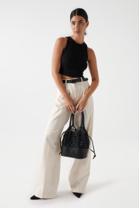 WIDE LEG TROUSERS