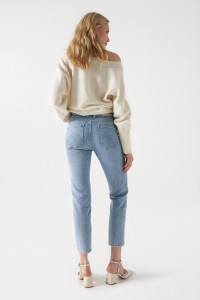 VAQUEROS FAITH PUSH IN CROPPED SLIM