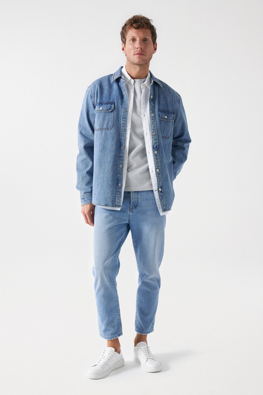 TAPERED VINTAGE-JEANS