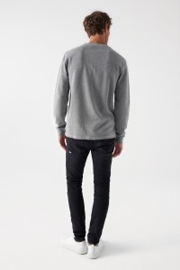 TEXTURED EFFECT JUMPER