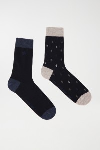 PACK DE 2 PAIRES DE CHAUSSETTES