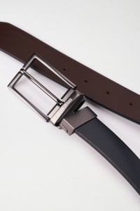 REVERSIBLE LEATHER BELT