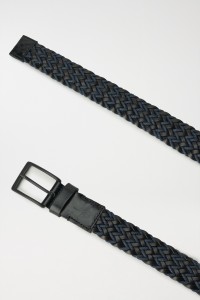 BRAIDED LEATHER BELT