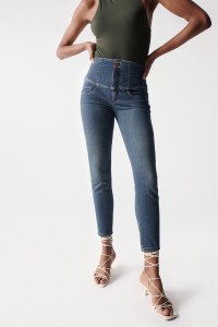 CROPPED DIVA-JEANS, SKINNY