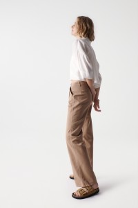 PANTALON CHINO BEIGE JAMBE STRAIGHT