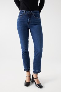 FAITH PUSH IN JEANS WITH UNDONE HEM