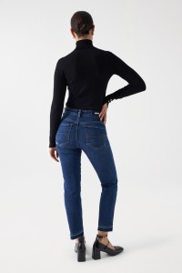 FAITH PUSH IN JEANS WITH UNDONE HEM