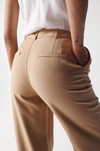 FLOWING HIGH RISE TROUSERS