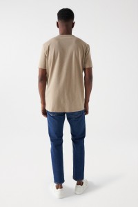 LINEN MIX T-SHIRT