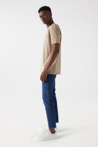 LINEN MIX T-SHIRT