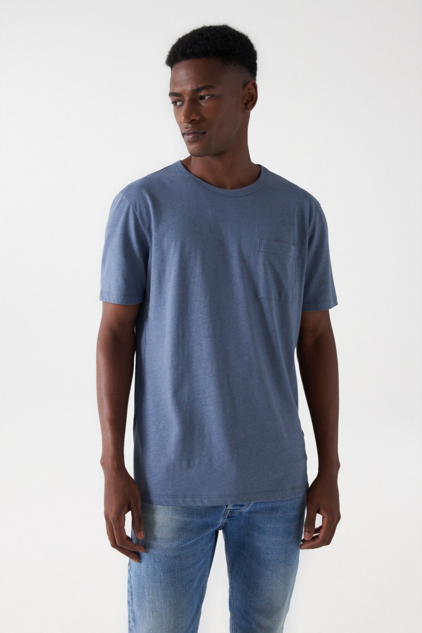 LINEN MIX T-SHIRT