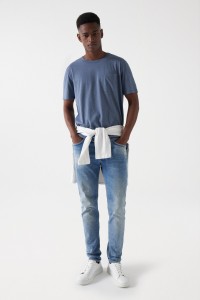 LINEN MIX T-SHIRT