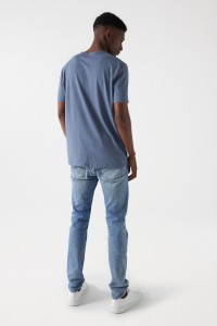 LINEN MIX T-SHIRT