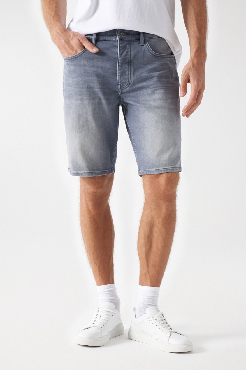 REGULAR SHORTS S-ACTIV GREY