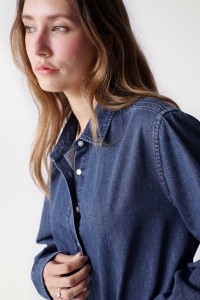 THE VILL CONCEPT REGULAR DENIM SHIRT