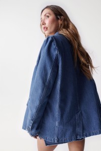 BLAZER OVERSIZE EN JEAN THE VILL CONCEPT