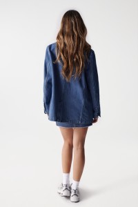 BLAZER OVERSIZE EN JEAN THE VILL CONCEPT