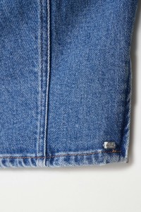 KURZES TOP AUS DENIM