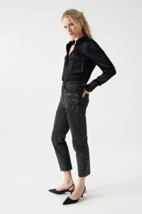 TRUE JEANS WITH GLITTER