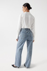 JEAN TRUE WIDE LEG