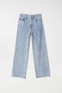 JEAN TRUE WIDE LEG